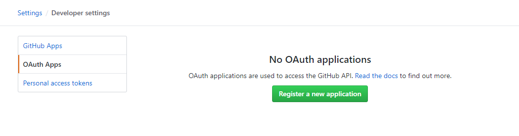 Github Oauth App Register